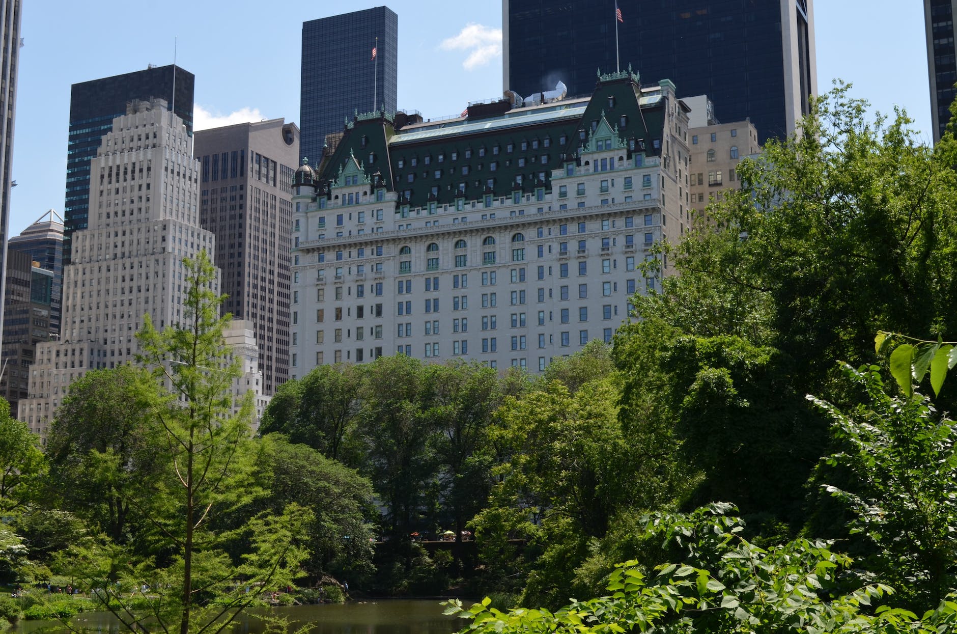 skyscrapers near green park